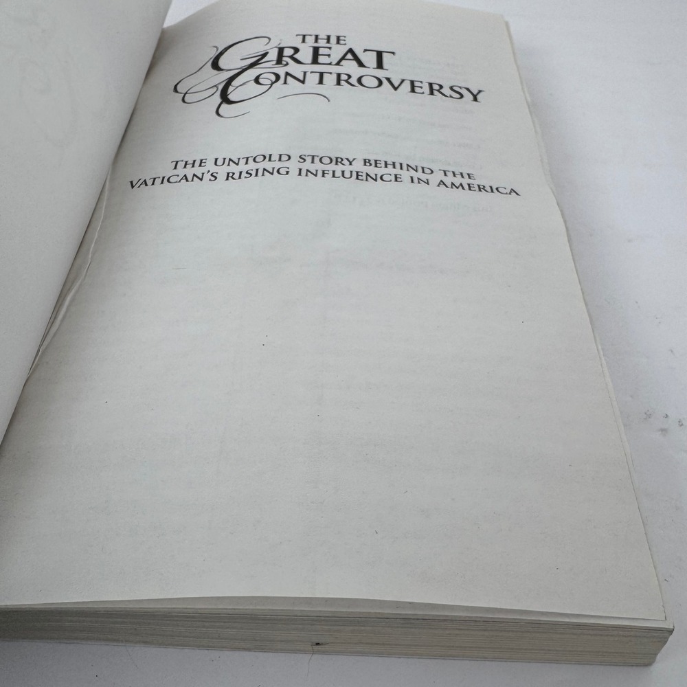 The Great Controversy Ellen G White Paperback Religion History Vatican - Picture 5 of 5